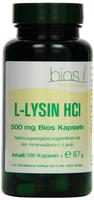 L-lysin HCL 500 mg Bios Kapseln 100 St