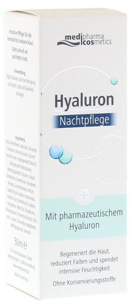 Medipharma Hyaluron Nachtpflege Creme Pumpspender (50ml)