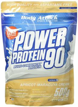 Body Attack Power Protein 90 Apricot-Maracuja Cream Pulver 500 g