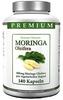 BIOMENTA Moringa Oleifera – 180 vegane Moringa Kapseln hochdosiert mit je 750...