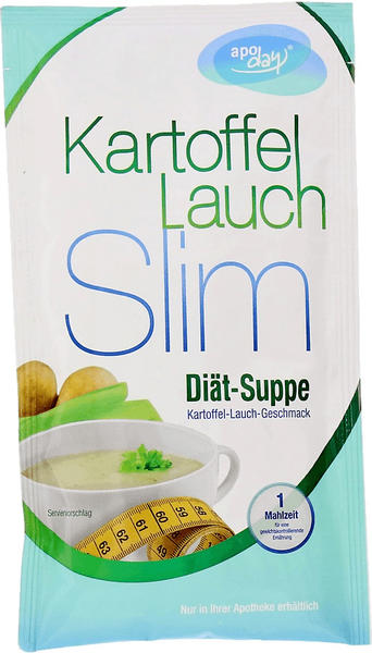 apoday Slim Diät-Suppe Kartoffel-Lauch Pulver (60 g)