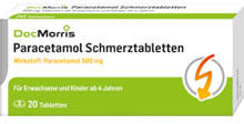 DOCMORRIS Paracetamol Schmerztabletten