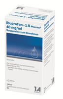 1 A Pharma Ibuprofen 1a Pharma 40 mg/ml Suspension z.Einnehm.