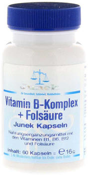 Bios Naturprodukte Vitamin B Komplex + Folsäure Junek Kapseln (90 Stk.)
