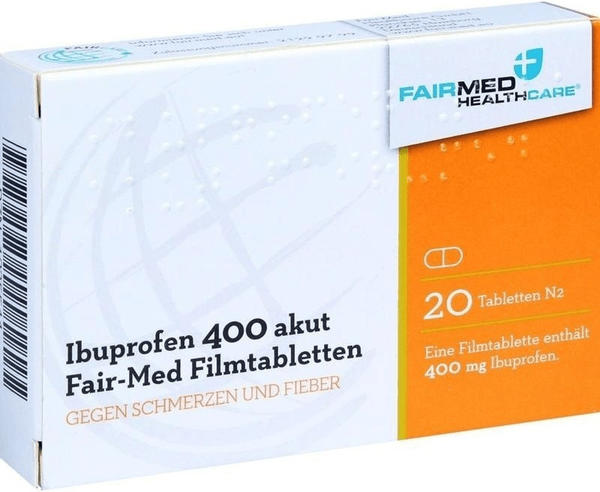 Fair-Med Healthcare GmbH IBUPROFEN 400 akut Fair-Med Filmtabletten