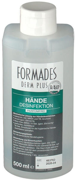 PARAM Formades Hände & Hautdesinfektion Derm Plus 500 ml