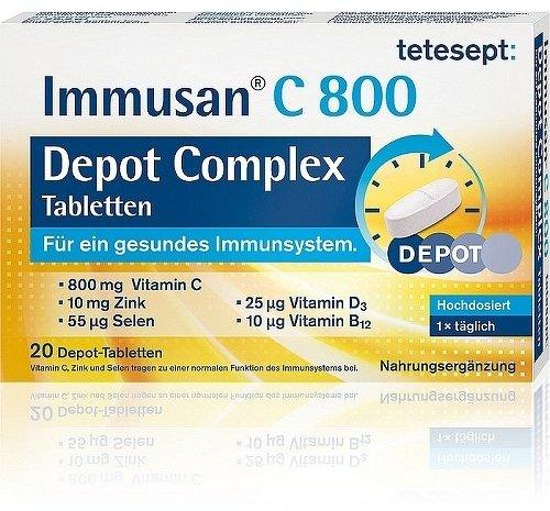 Tetesept Immusan C Immun Complex Depot Tabletten (20 Stk.)