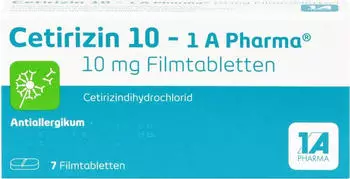 Cetirizin 10 Filmtabletten (7 Stk.)