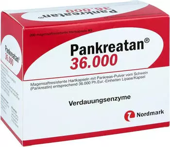 Pankreatan 36 000 Kapseln (200 Stk.)