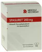 PZN-DE 03328600, Recordati Pharma Spasuret 200 Filmtabletten 100 St