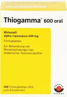 THIOGAMMA 600 oral Filmtabletten 100 St