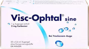 Visc Ophtal Sine Augengel (30 x 0,6 ml)