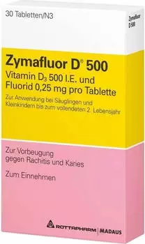 Zymafluor D 500 Tabletten (30 Stk.)