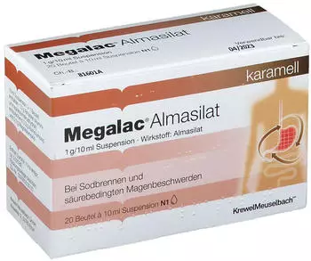 Megalac Almasilat Susp. (20 x 10 ml)