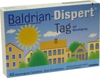 Baldrian Dispert Tag Tabl.Ueberzogen 40 St&uuml;ck