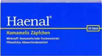 Haenal Hamamelis Zaepfchen (10 Stk.)