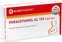 PARACETAMOL AL 125 Z&auml;pfchen 10 St
