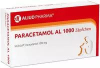 PZN-DE 07511910, Aliud Pharma Paracetamol AL 1.000 Suppositorien 10 St,...