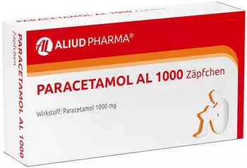 Paracetamol Al 1000 Suppositorien (10 Stk.)
