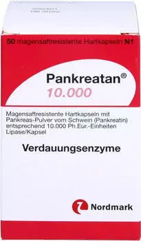 Pankreatan 10 000 Kapseln (50 Stk.)