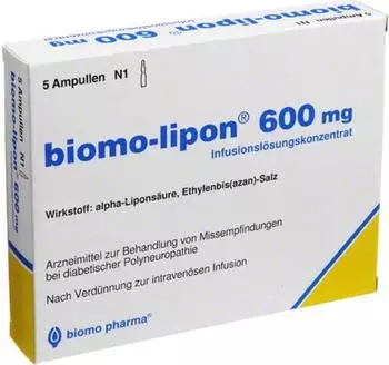 Biomo Lipon 600 Mg Amp. (5 St&uuml;ck)