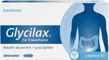 Glycilax Suppositorien für Erwachsene (6 Stk.)