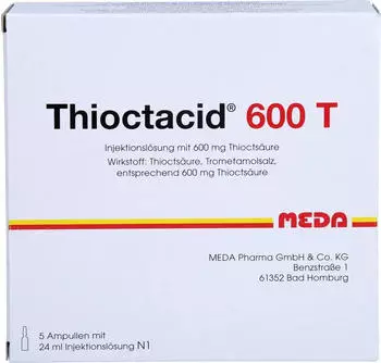 Thioctacid 600 T Ampullen (5 x 24 ml)