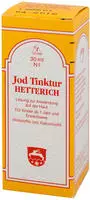 PZN-DE 03237398, Jodtinktur Hetterich L&ouml;sung Inhalt: 30 ml, Grundpreis: &euro;