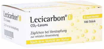 Lecicarbon E Co2 Laxans Erw.-Suppositorien (100 Stk.)