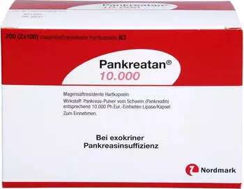 Pankreatan 10 000 Kapseln (200 Stk.)