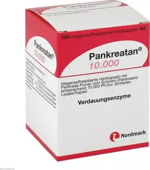 Pankreatan 10 000 Kapseln (100 Stk.)