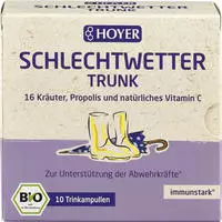 PZN-DE 02002718, Hoyer Schlechtwetter Trunk Trinkampullen 100 ml, Grundpreis:...
