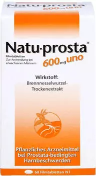 Natuprosta 600 mg uno Filmtabletten (60 St&uuml;ck)