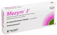 PZN-DE 06190415, Mezym F 20 St, Grundpreis: &euro; 0,19 / St&uuml;ck