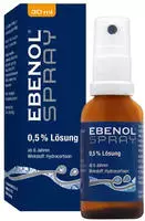 PZN-DE 02251924, Ebenol Spray 0,5% L&ouml;sung 30 ml, Grundpreis: &euro; 212,67 / l