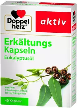 Erk&auml;ltung Eukalyptus&ouml;l Kapseln (40 Stk.)
