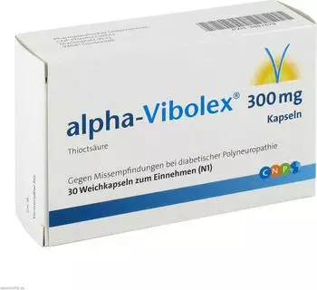 Alpha Vibolex 300 mg Kapseln (30 Stk.)