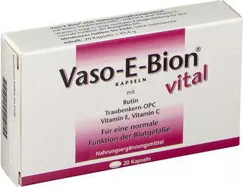 Vaso E Bion Vital Kapseln (20 Stk.)