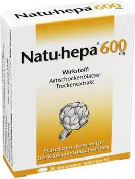 Natu Hepa 600 mg ueberzogene Tabletten (20 Stk.)