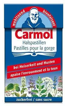 Carmol Halspastillen (45 g)