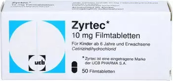 kohlpharma Zyrtec 10mg Filmtabletten
