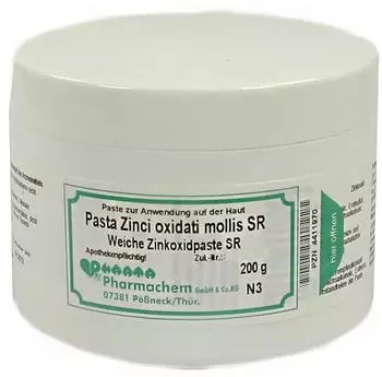 Pasta Zinci Oxidat. Mollis SR (200 g)