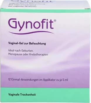 Gynofit Vaginal Gel zur Befeuchtung (12 x 5 ml)