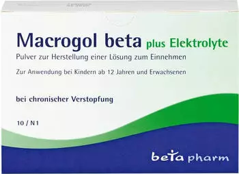Macrogol beta plus Elektrolyte Pulver (10 Stk.)