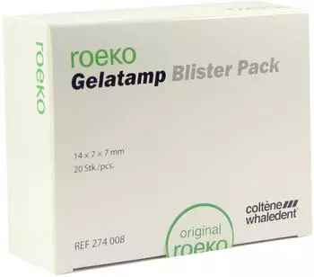 Gelatamp Tampons Blister Pack 14 x 7 x 7 mm (20 Stk.)