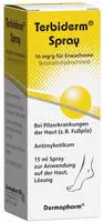 PZN-DE 07646805, Dermapharm Terbiderm Spray 15 ml, Grundpreis: &euro; 376,- / l