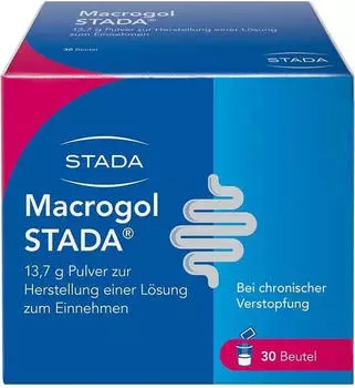 Macrogol Stada 13,7 g Pulver z. Herstellung e. Lösung z. Einnehmen (30 Stk.)