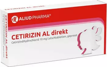 Cetirizin AL Direkt Lutschtabletten (21 Stk.)