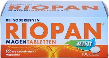 Riopan Mint Magentabletten Kautabletten (100 Stk.)