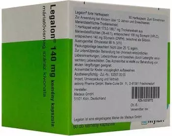 Legalon forte Hartkapseln (60 Stk.)